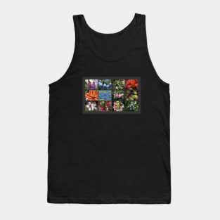 Flower Collage Tank Top